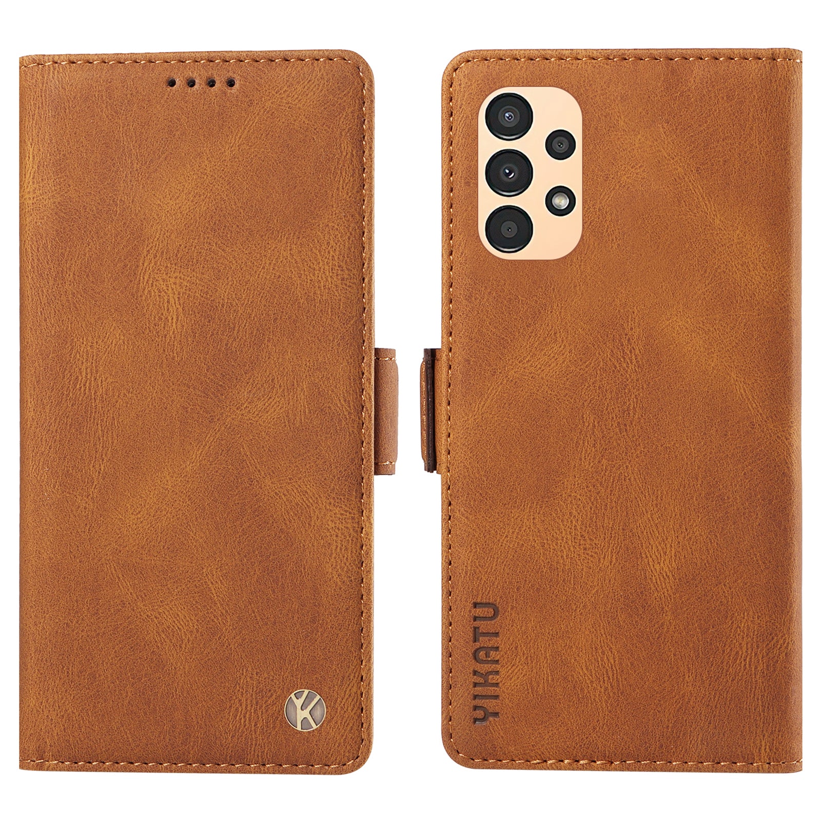 YIKATU YK-005 For Samsung Galaxy A53 5G Leather Cover Skin-touch Phone Case Wallet Stand Shell YIKATU YK-005 For Samsung Galaxy A53 5G Leather Cover Skin-touch Phone Case Wallet Stand Shell
